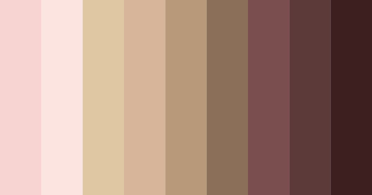 Download blush and cocoa dreamscape color palette PNG image (landscape)