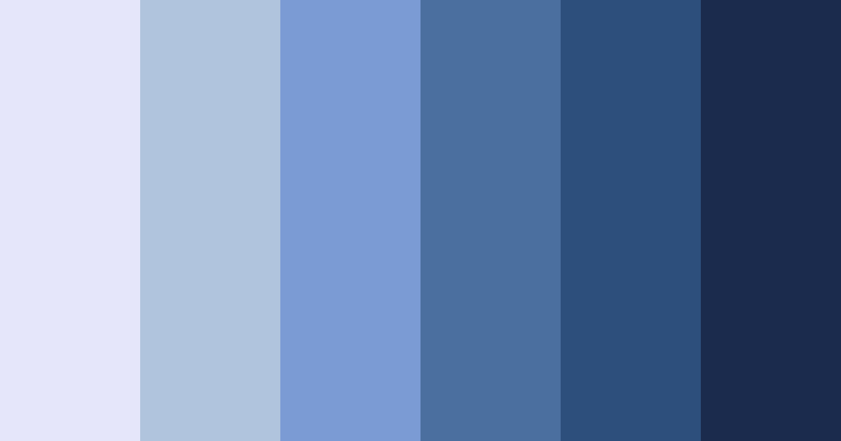 Download midnight dreams color palette PNG image (landscape)
