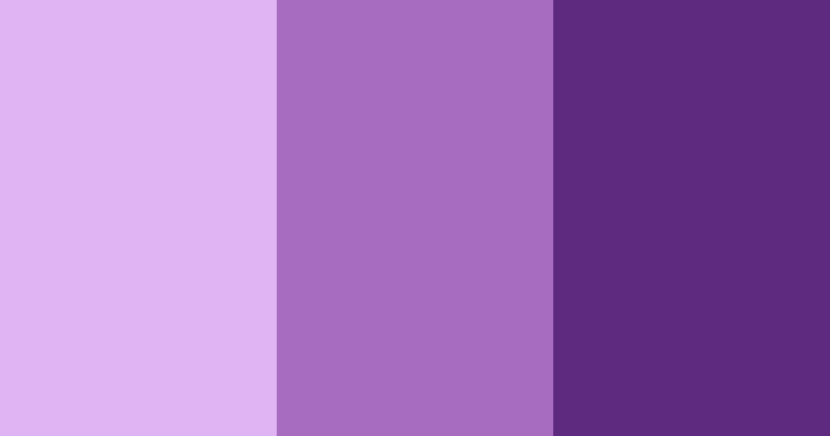 Download colorful purple color palette PNG image (landscape)