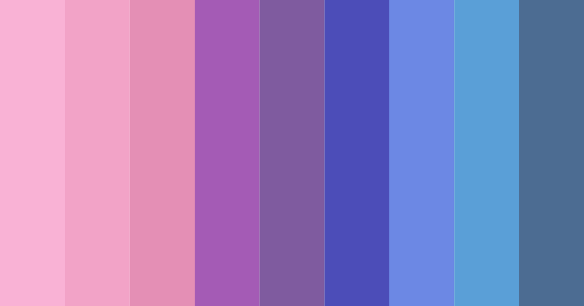 Download spectrum of fluidity color palette PNG image (landscape)