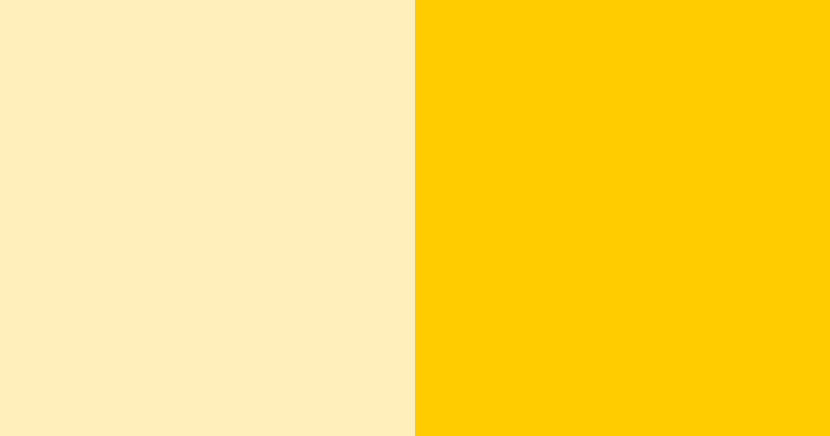 Download sunlit honey drizzle color palette PNG image (landscape)