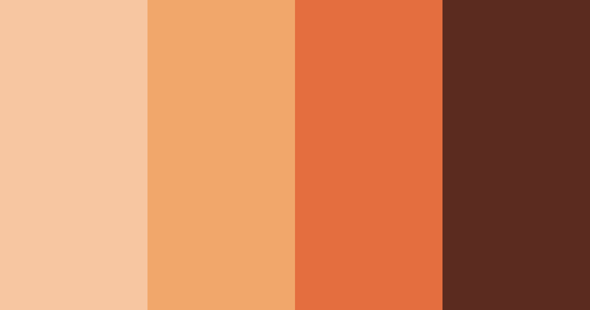 Download autumn emberstone color palette PNG image (landscape)