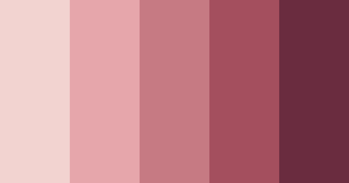 Download burgundy elegance color palette PNG image (landscape)