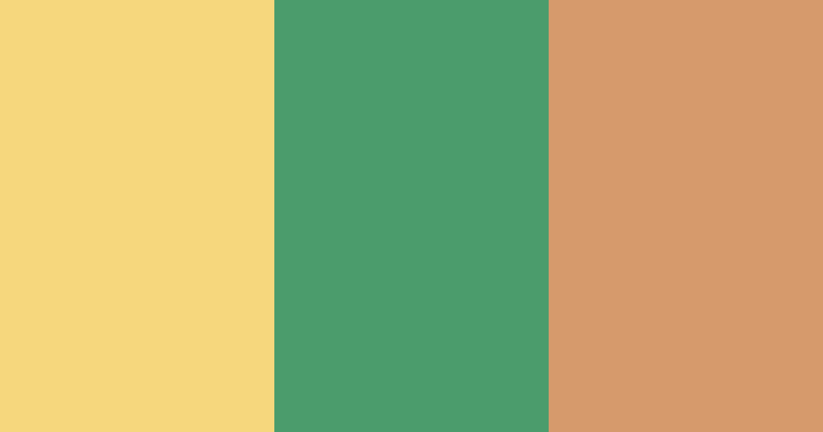 Download amber green peach color palette PNG image (landscape)