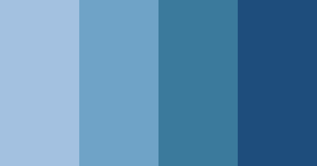 Download blue horizon color palette PNG image (landscape)