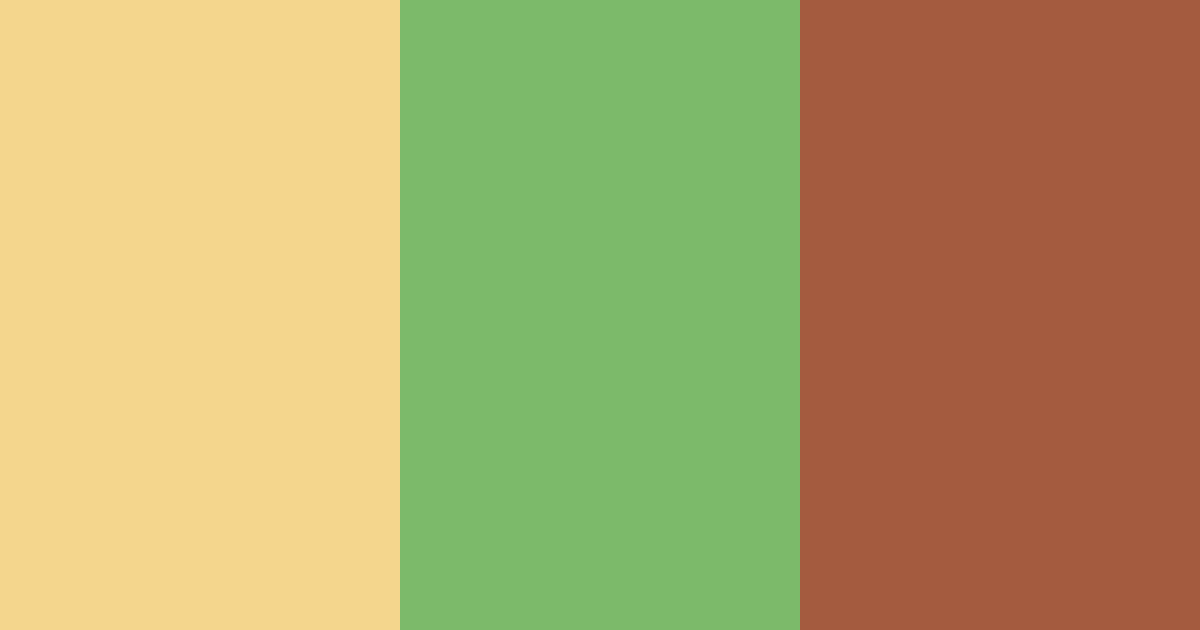Download sunlit grove color palette PNG image (landscape)