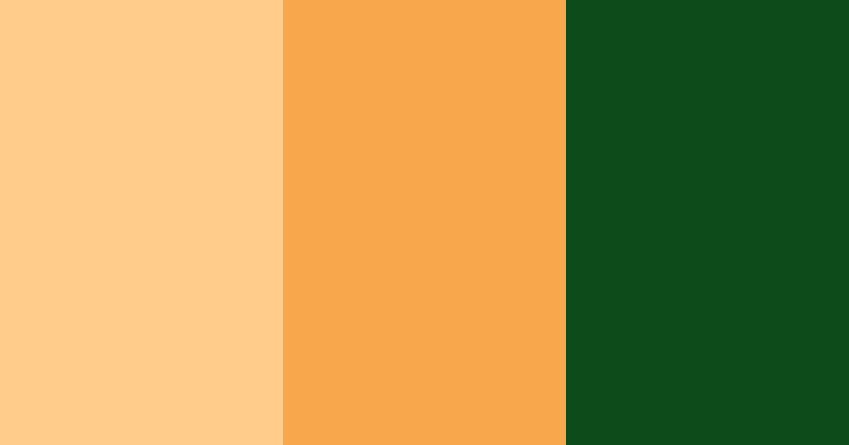 Download orange green brown color palette PNG image (landscape)