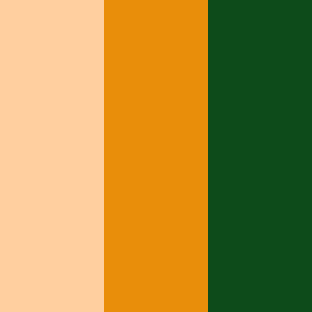 Download orange forest color palette PNG image (square)