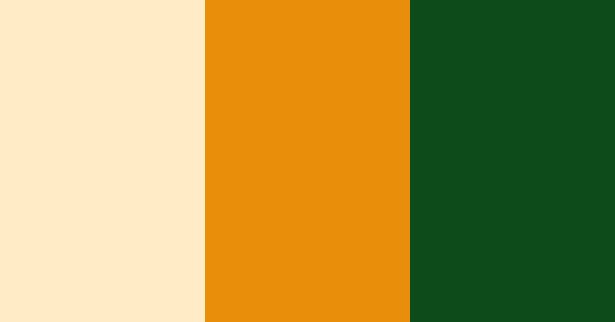Download orange forest color palette PNG image (landscape)