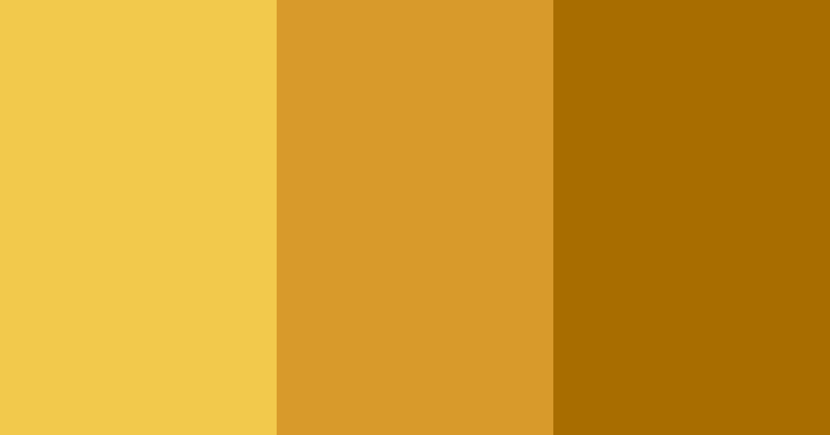 Download amber gold color palette PNG image (landscape)