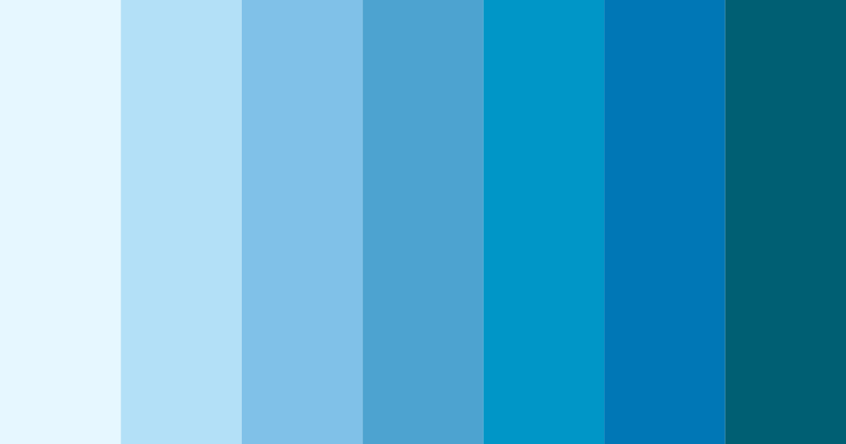 Download ocean breeze escape color palette PNG image (landscape)