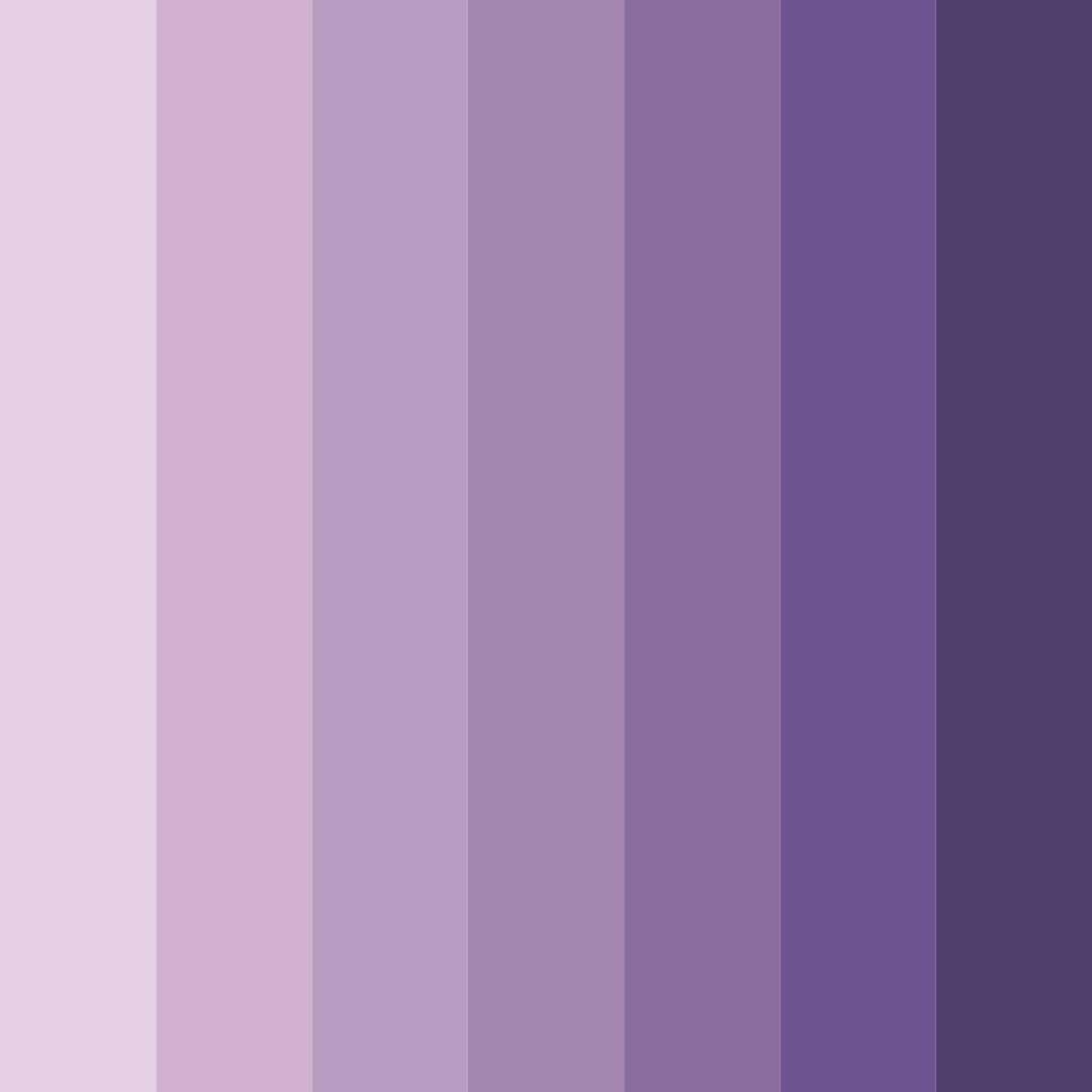 Download wisteria shades color palette PNG image (square)