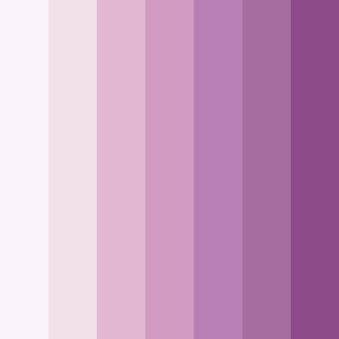 Download pink marshmallow color palette PNG image (square)