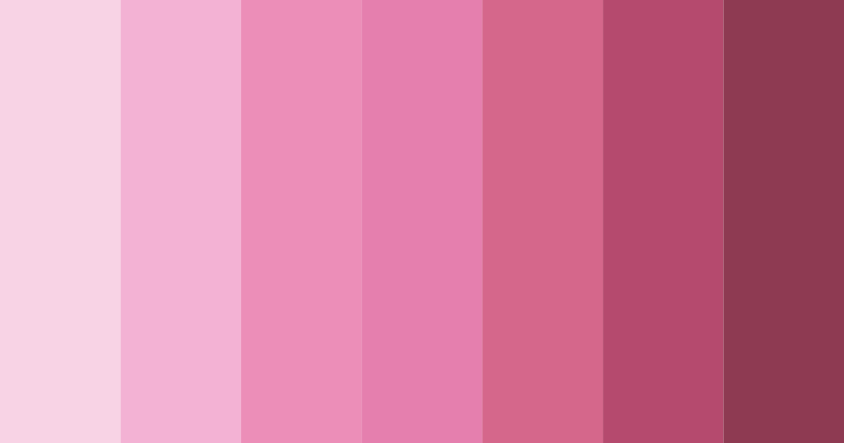 Download blossom serenade color palette PNG image (landscape)