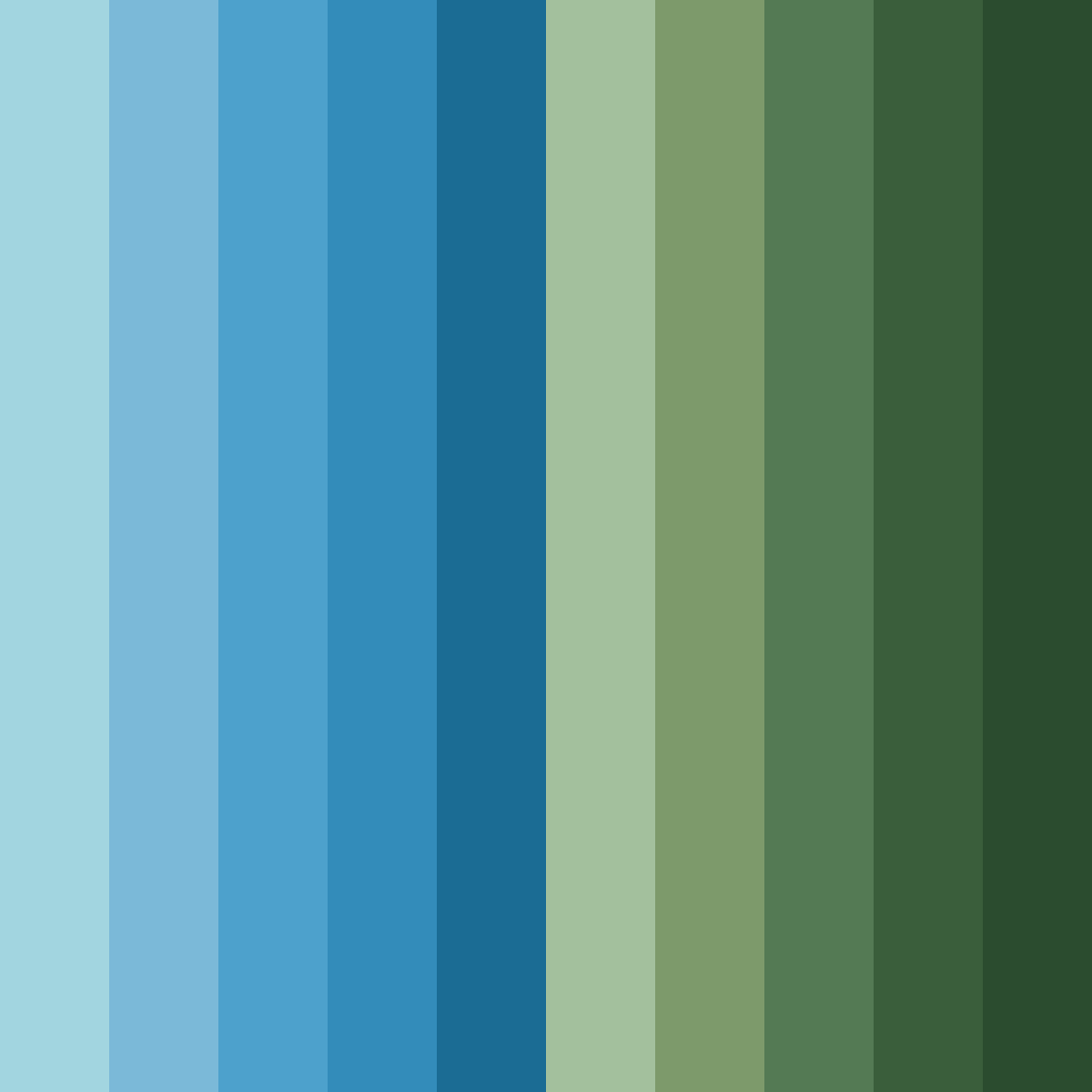 Download blue earth color palette PNG image (square)