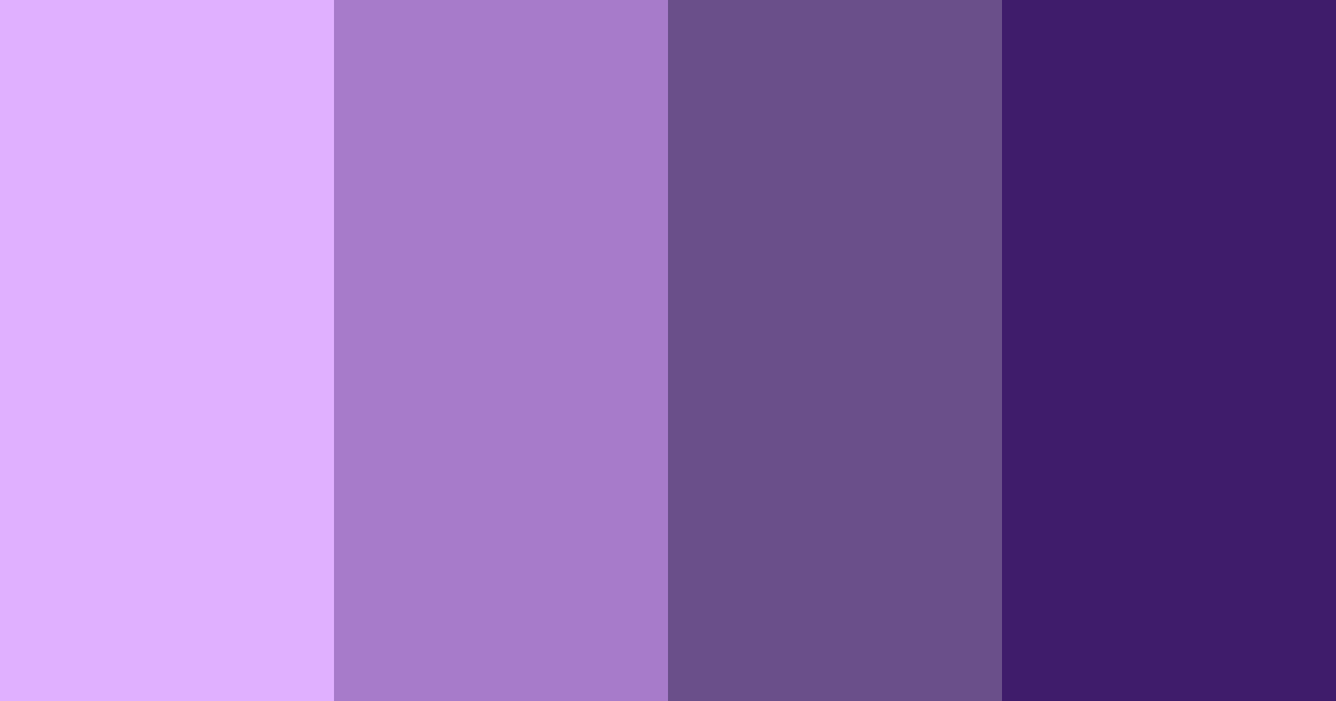 Download purple dreamscape color palette PNG image (landscape)