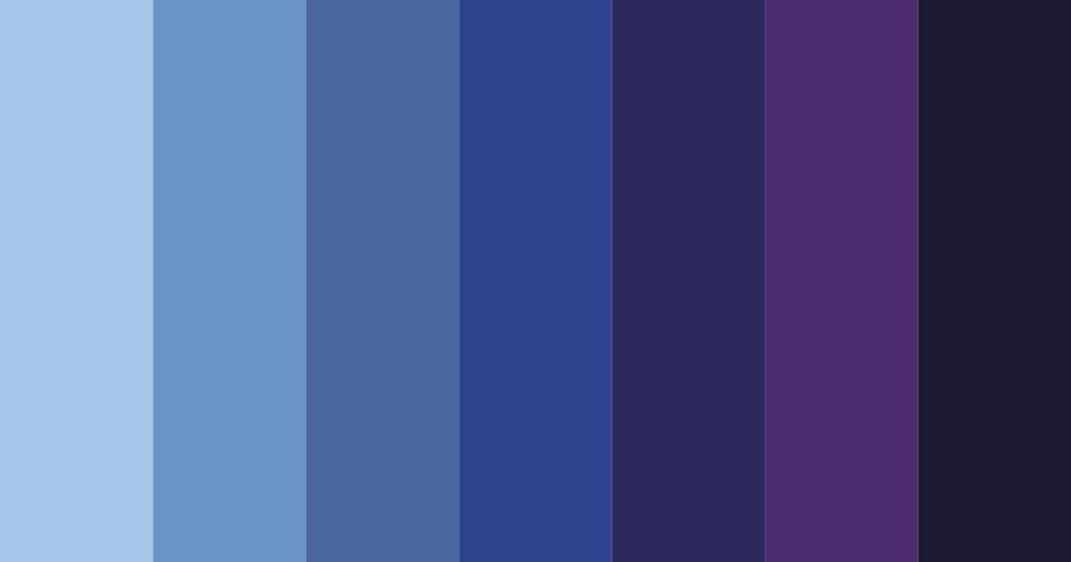 Download dark blue and purple color palette PNG image (landscape)