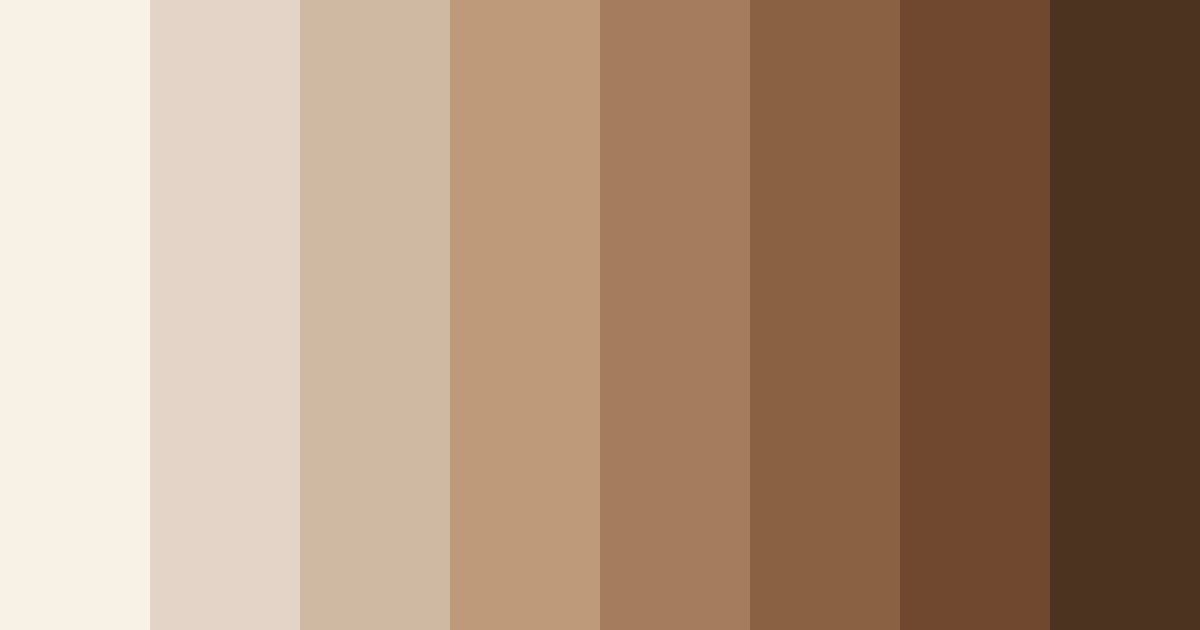 Download muted beige color palette PNG image (landscape)