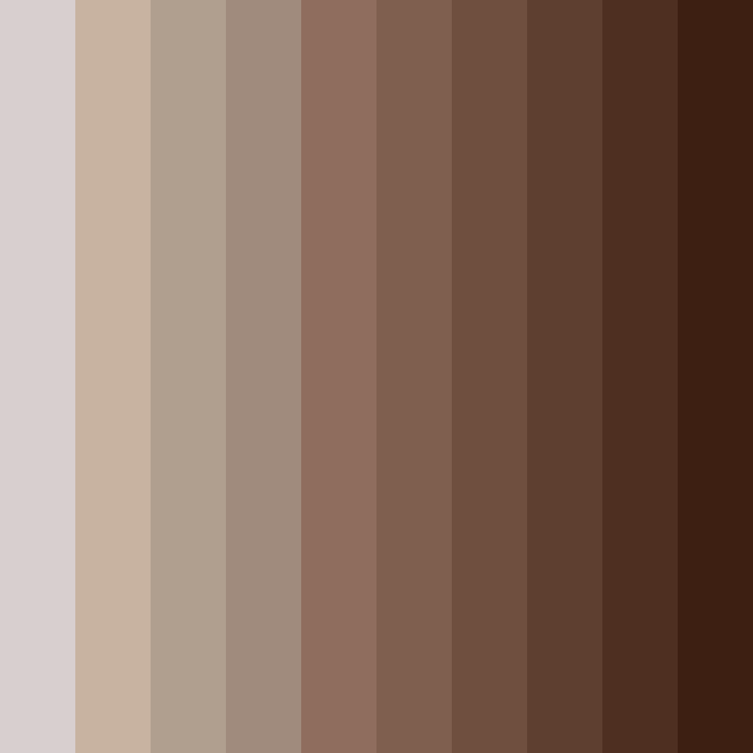 Download earthy elegance color palette PNG image (square)