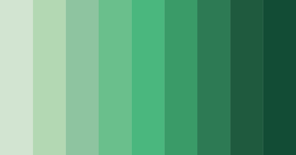 Download emerald whisper color palette PNG image (landscape)