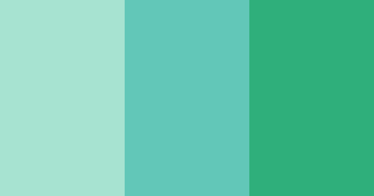 Download tropical serenity color palette PNG image (landscape)