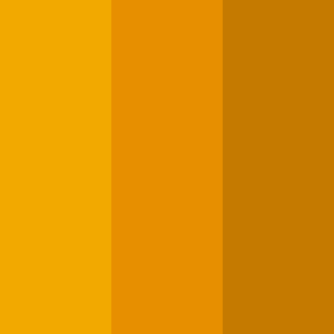 Download yellow shades color palette PNG image (square)