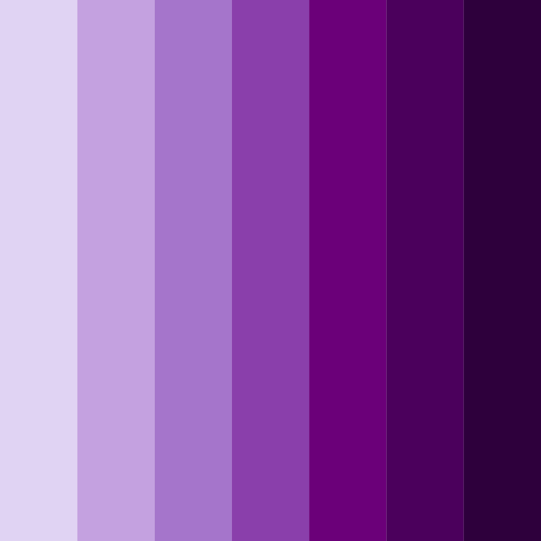 Download mystic violet dreams color palette PNG image (square)