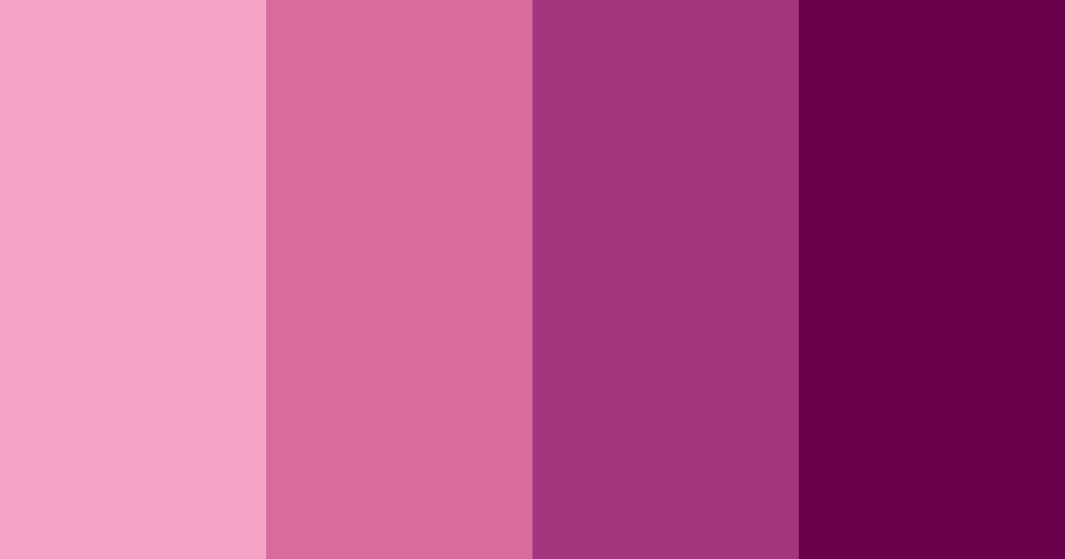 Download deep magenta color palette PNG image (landscape)