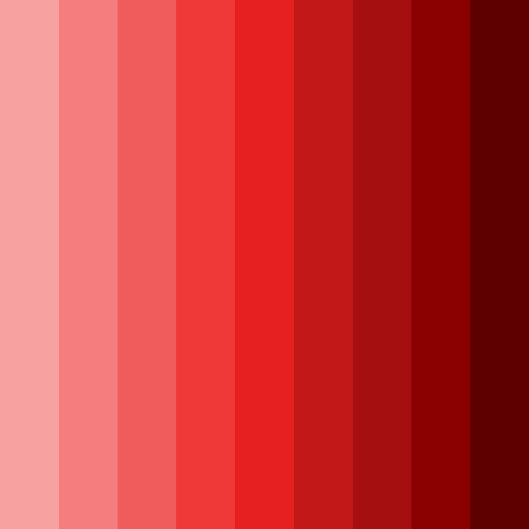 Download scarlet shades color palette PNG image (square)
