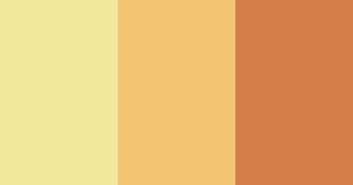 Download golden monday color palette PNG image (landscape)