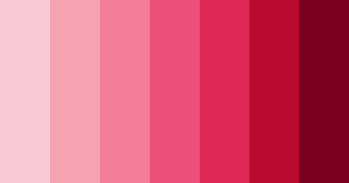 Download cherry blossom color palette PNG image (landscape)