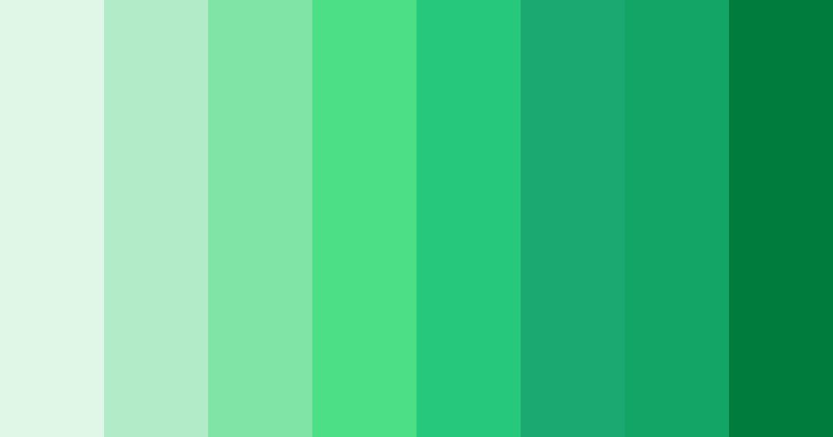 Download crisp cucumber oasis color palette PNG image (landscape)