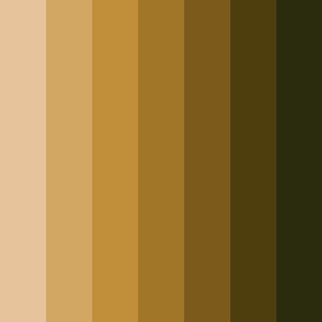 Download harvest ember color palette PNG image (square)