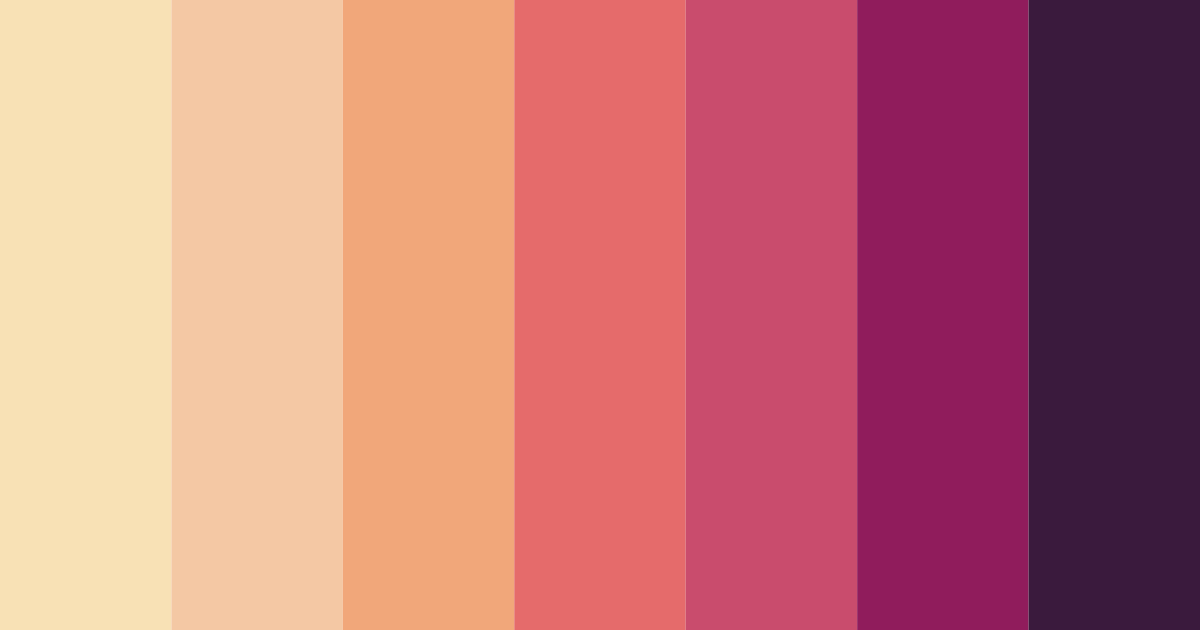 Download shades of red japan color palette PNG image (landscape)