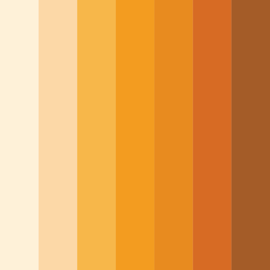 Download sunny shells color palette PNG image (square)