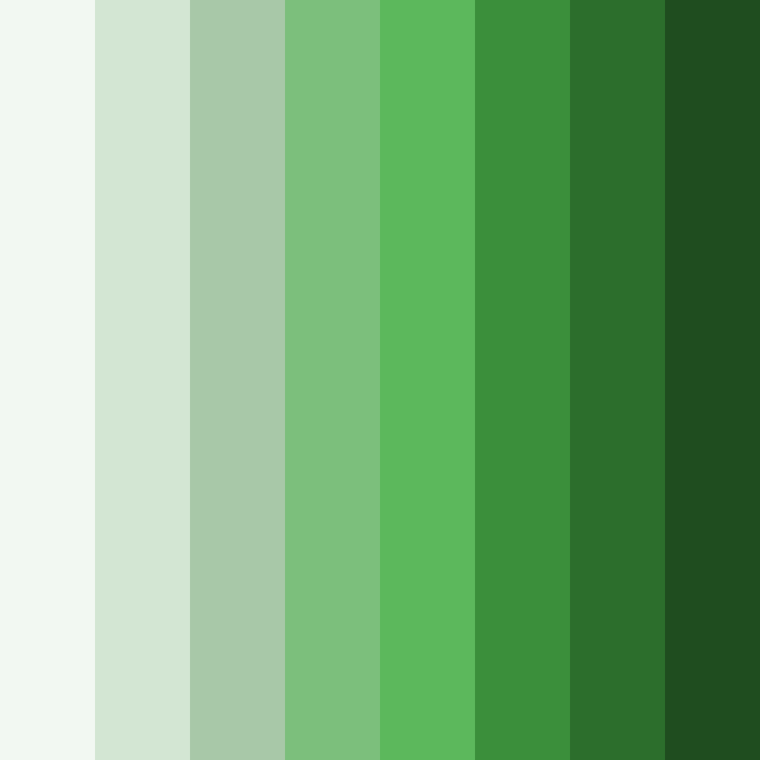 Download green apple color palette PNG image (square)