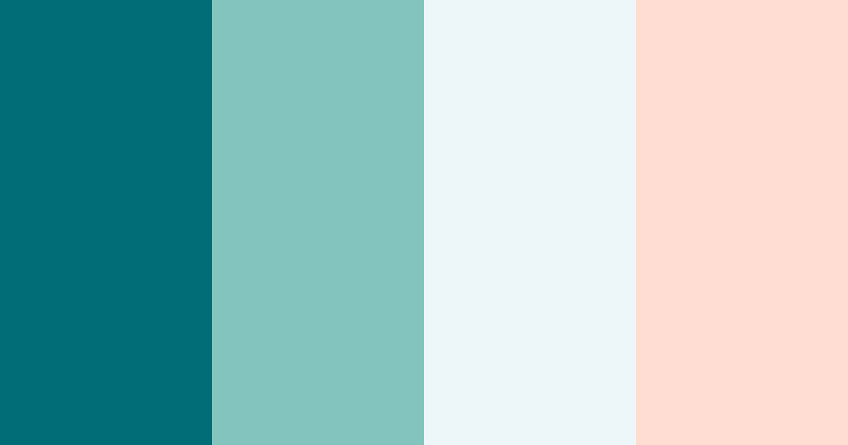 Download ocean breeze sunrise color palette PNG image (landscape)