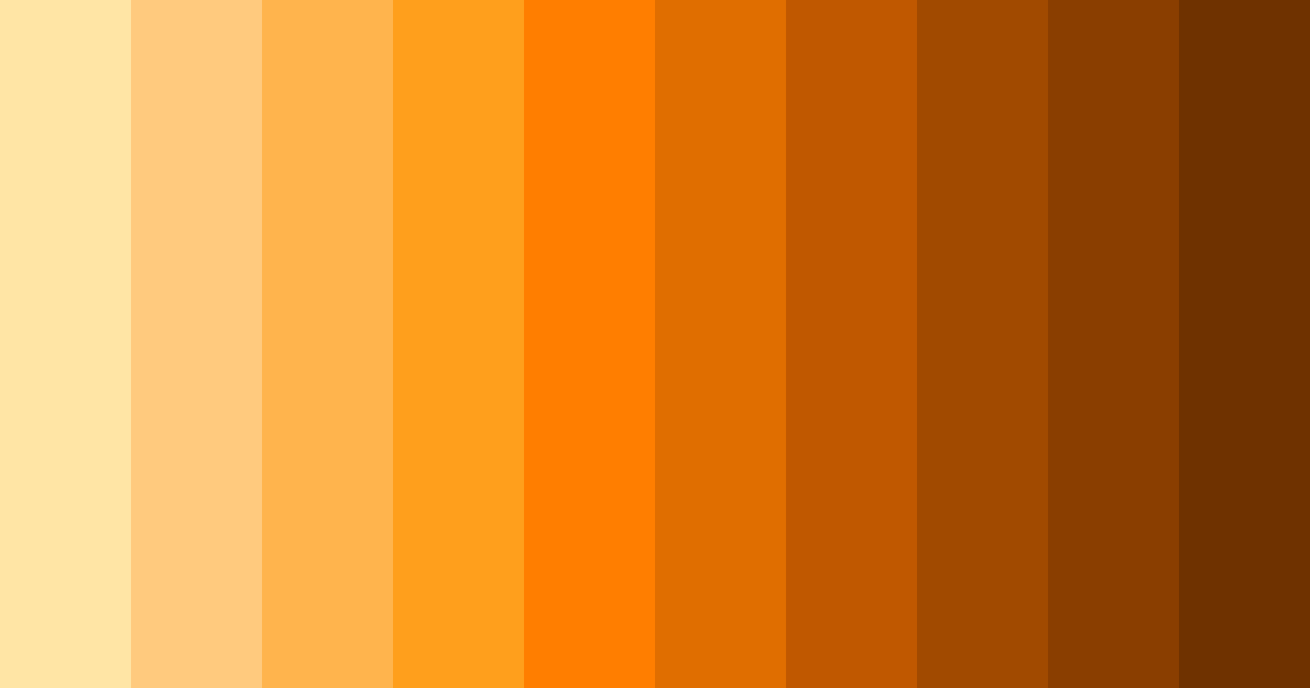 Download citrus sunrise color palette PNG image (landscape)