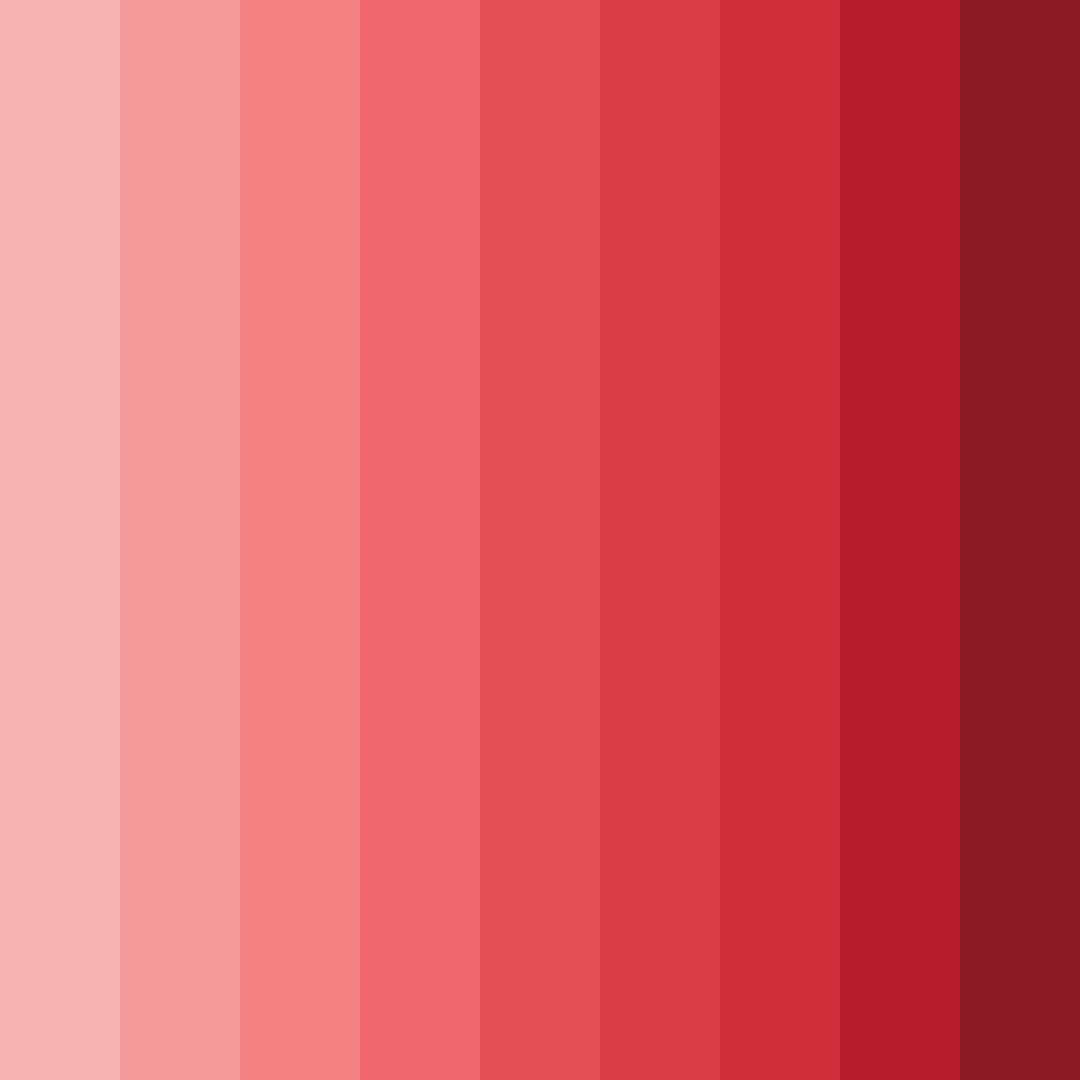 Download crimson blossoms color palette PNG image (square)