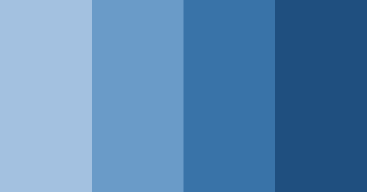 Download warm retro blue color palette PNG image (landscape)