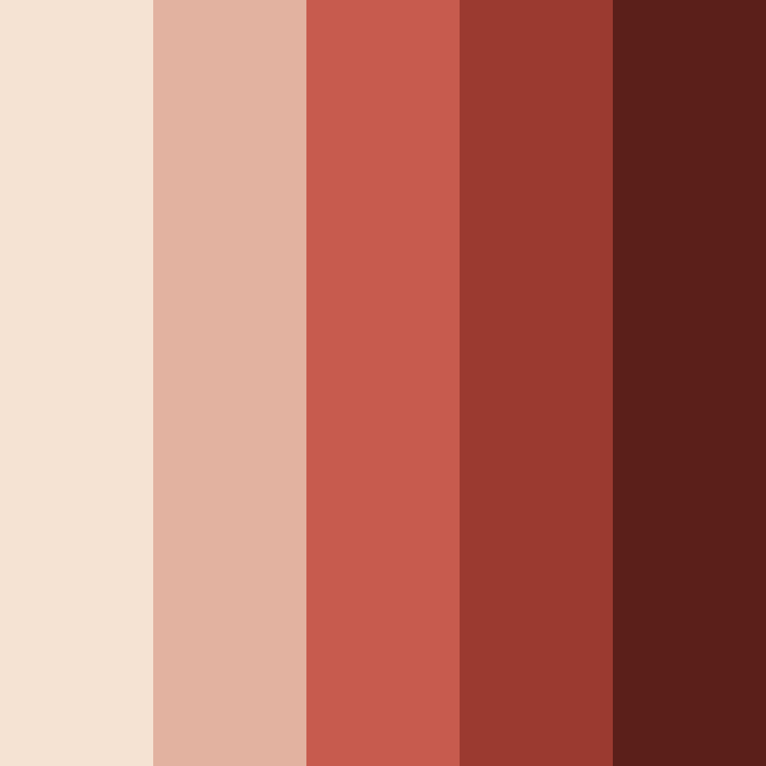 Download rustic harmony color palette PNG image (square)