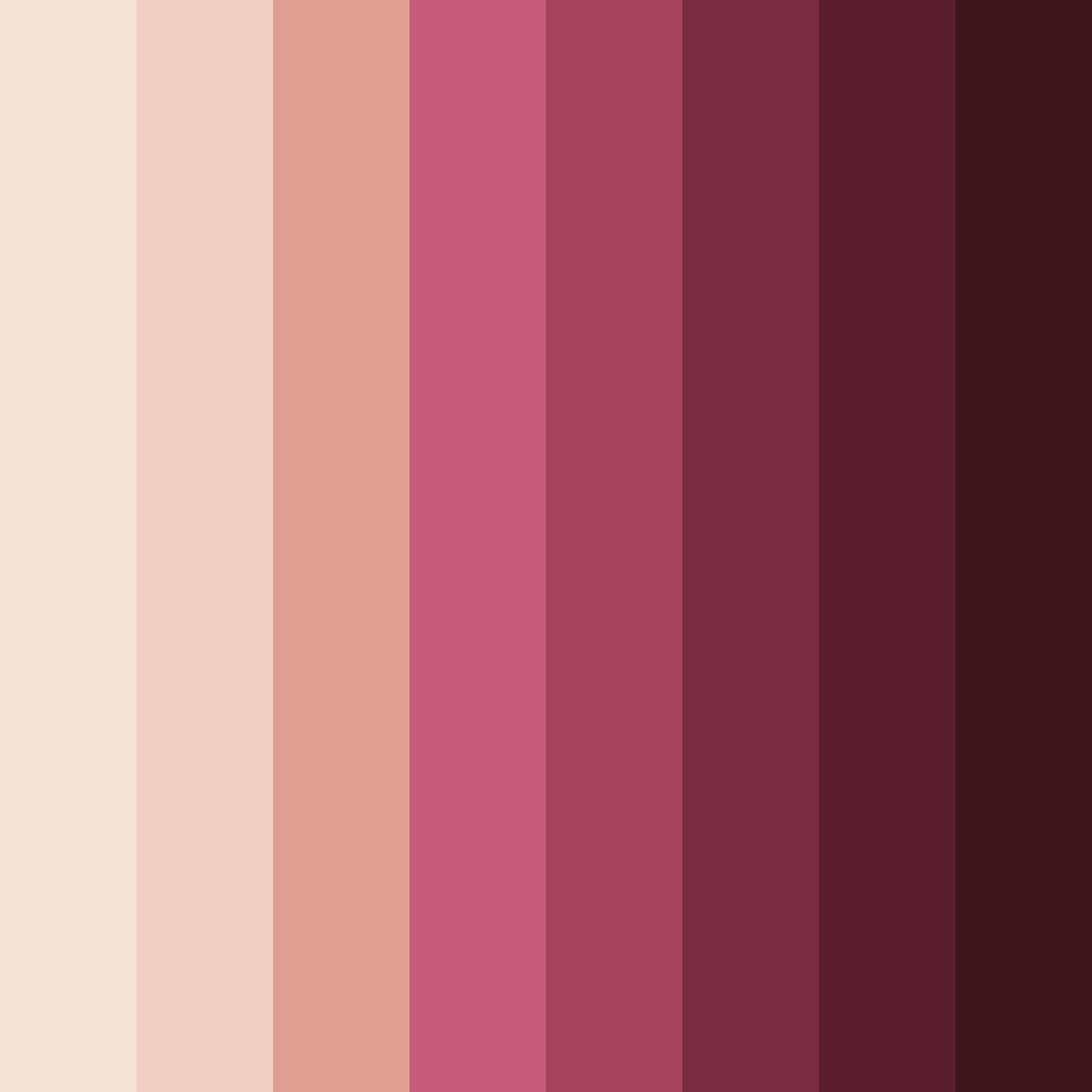 Download burgundy blush color palette PNG image (square)