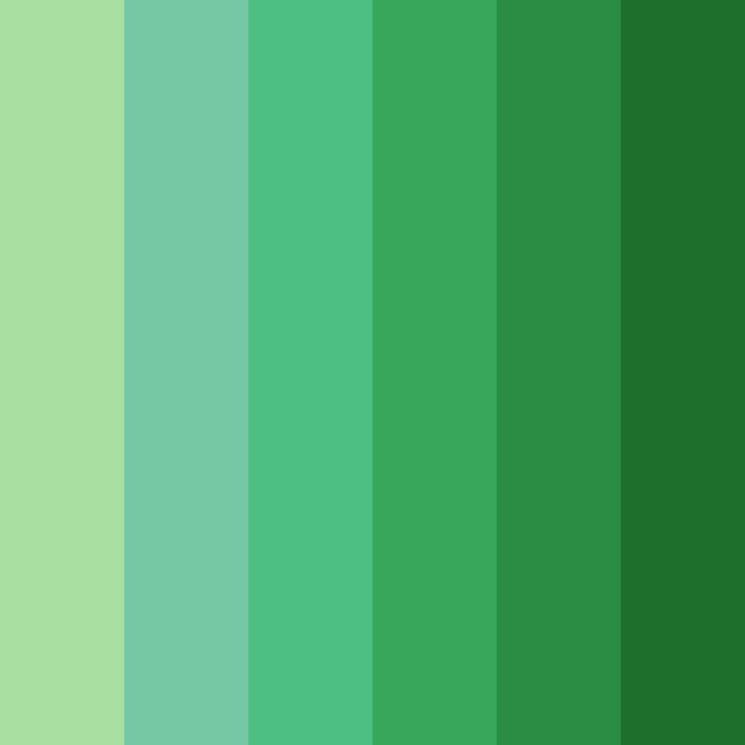 Download shades of green soccer color palette PNG image (square)