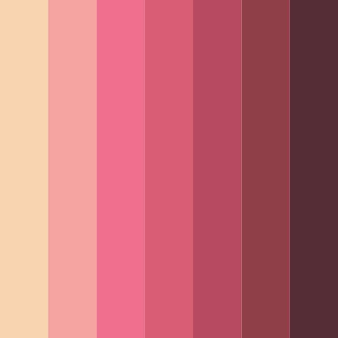 Download victorious ember color palette PNG image (square)