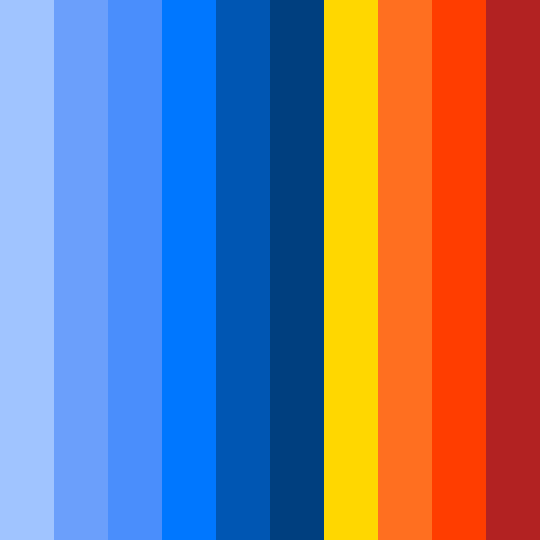 Download ocean fire harmony color palette PNG image (square)