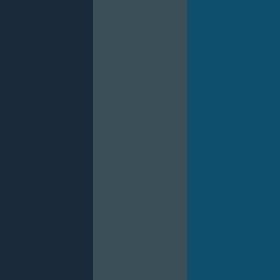 Download deep blue color palette PNG image (square)