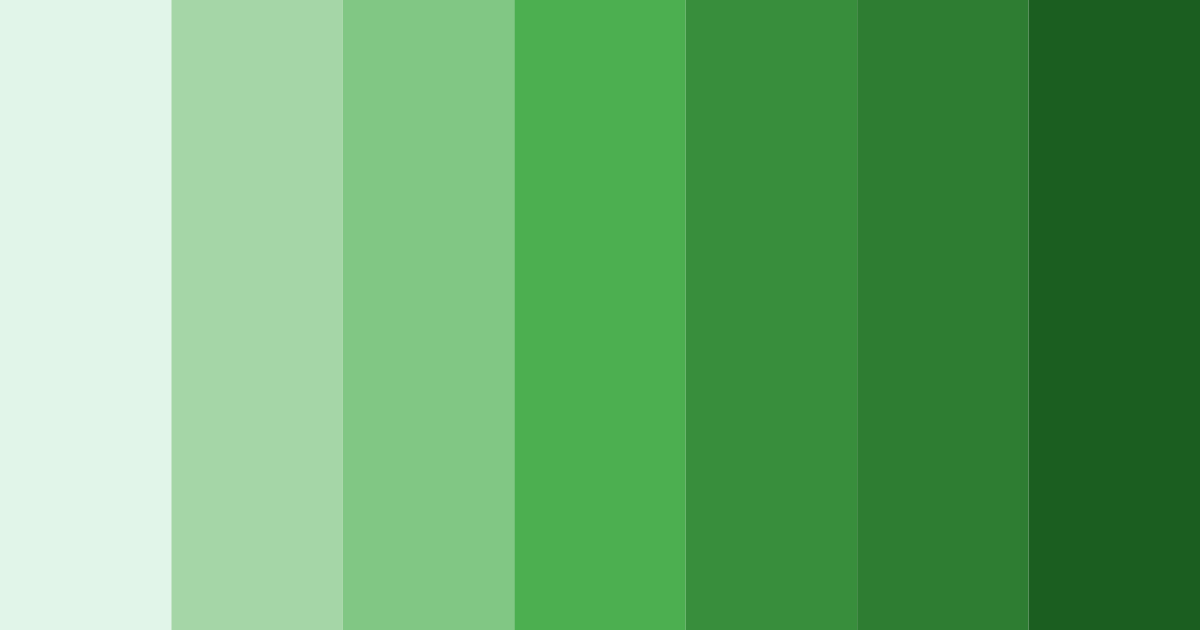 Download bjj greenbelt harmony color palette PNG image (landscape)