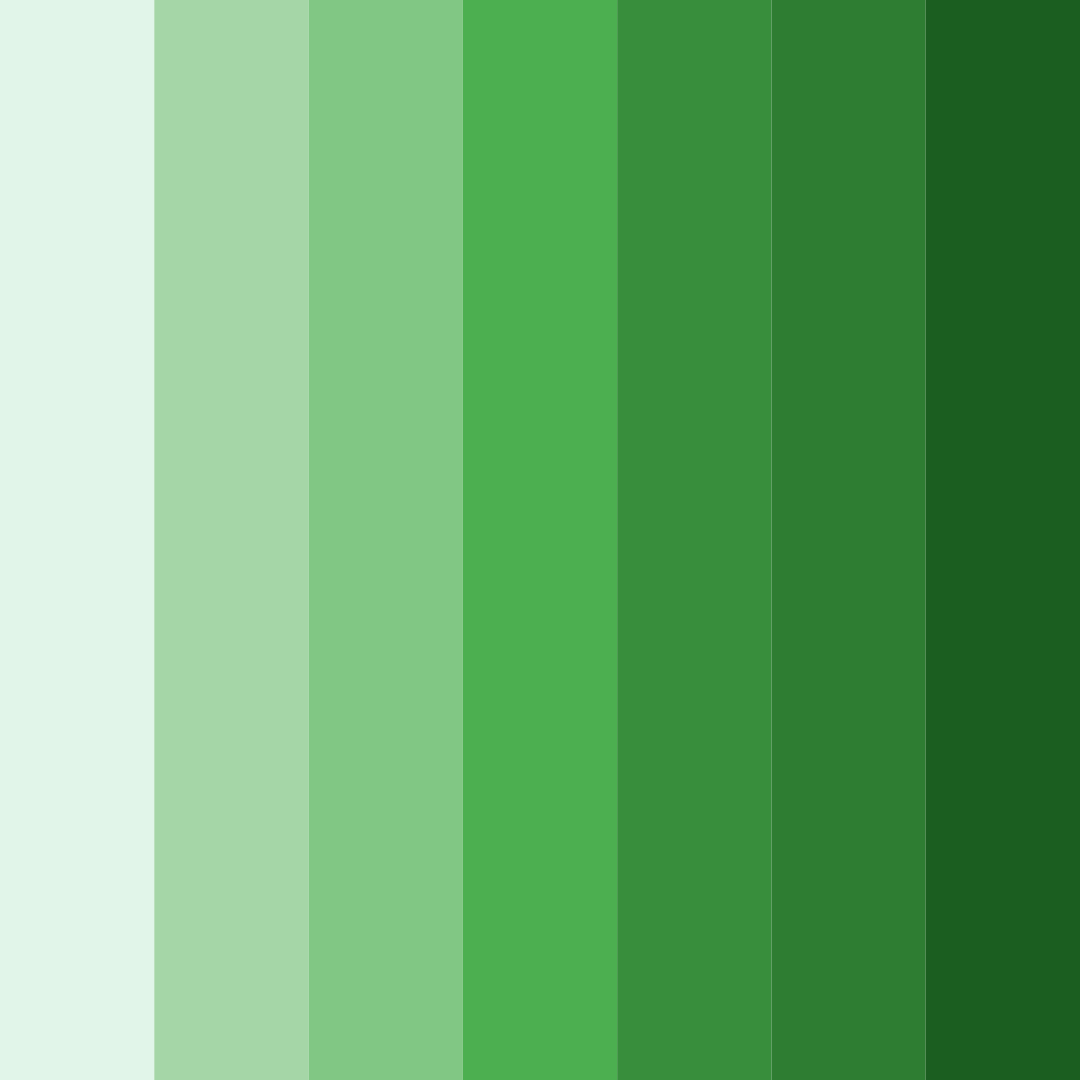 Download bjj greenbelt harmony color palette PNG image (square)