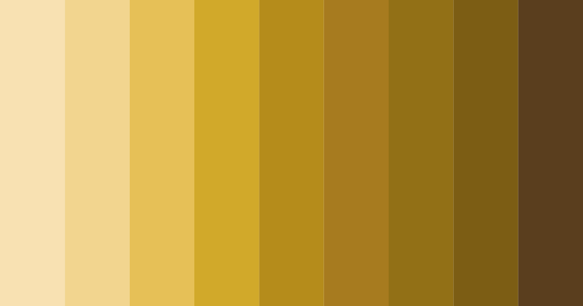 Download golden kyoto euphoria color palette PNG image (landscape)