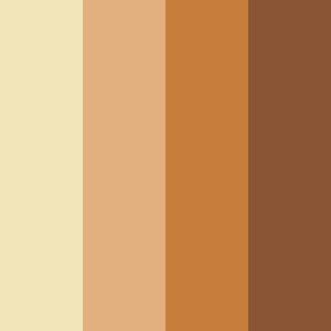 Download sunset serenade color palette PNG image (square)